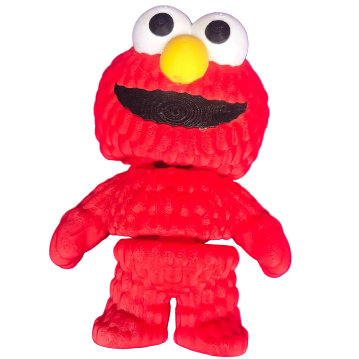 Flexi Elmo 3D Printed Fidget Toy | DS Customs
