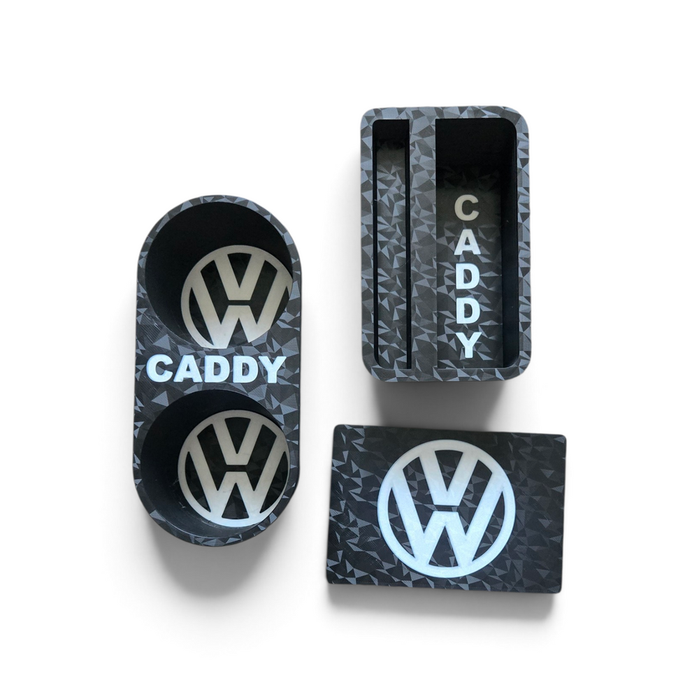 Caddy Cupholder + Coin Tray + Pen Tray - POE Effect