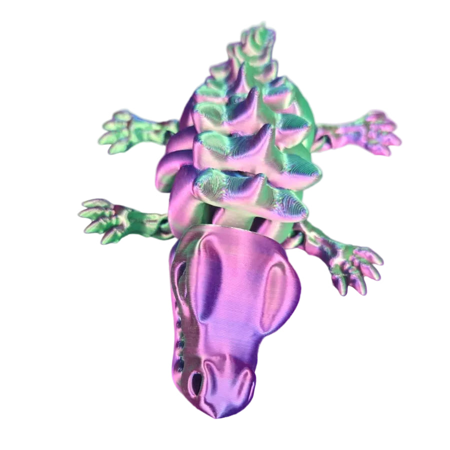 Flexi Crocodile 3D Printed Fidget Toy | DS Customs