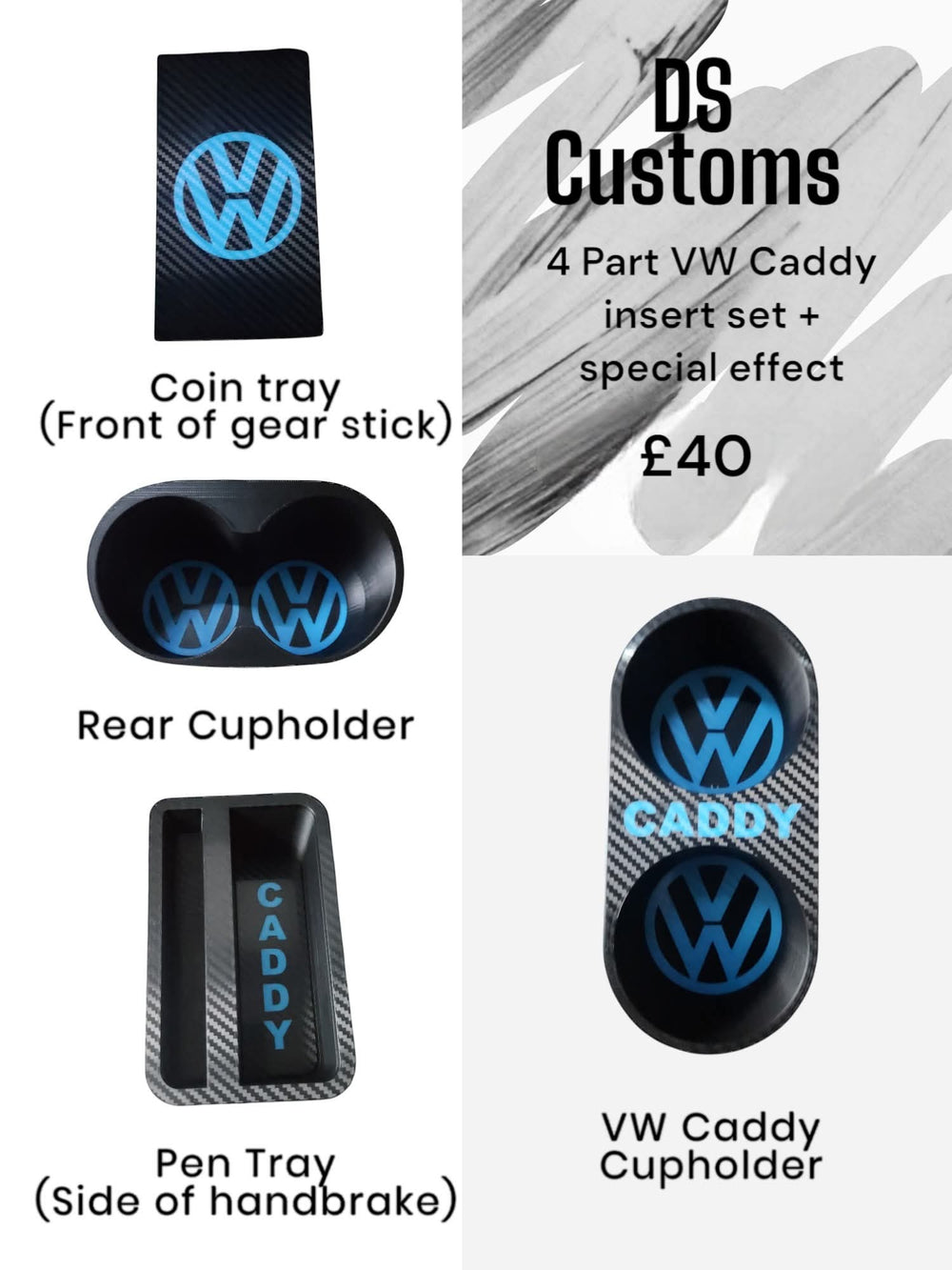 Caddy 4 Set