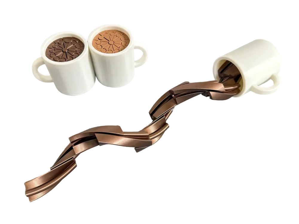 Coffee Cup Flexi Chain Fidget