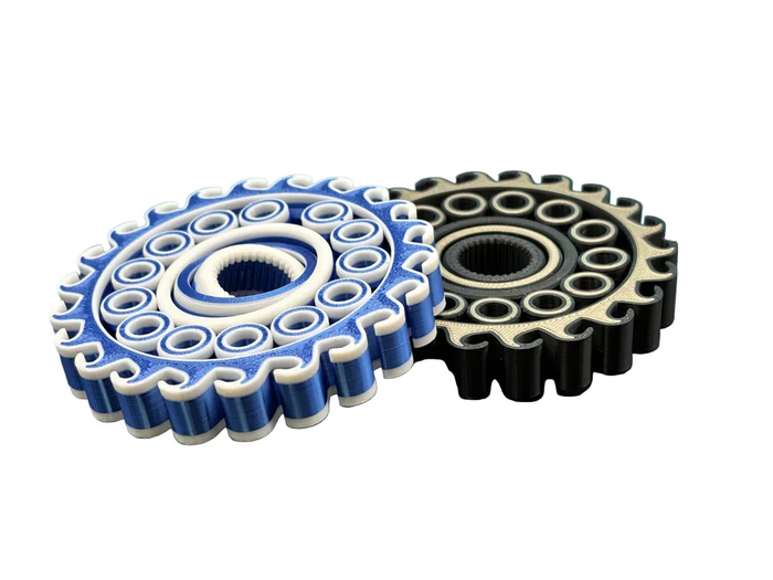 "Wave" Gyro Fidget Spinner