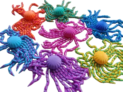 Articulated Blob Octopus Fidget
