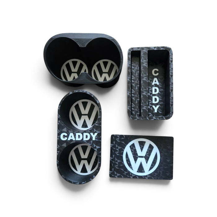 Caddy Cupholder + Coin Tray + Pen Tray + Rear Cupholder - POE Effect