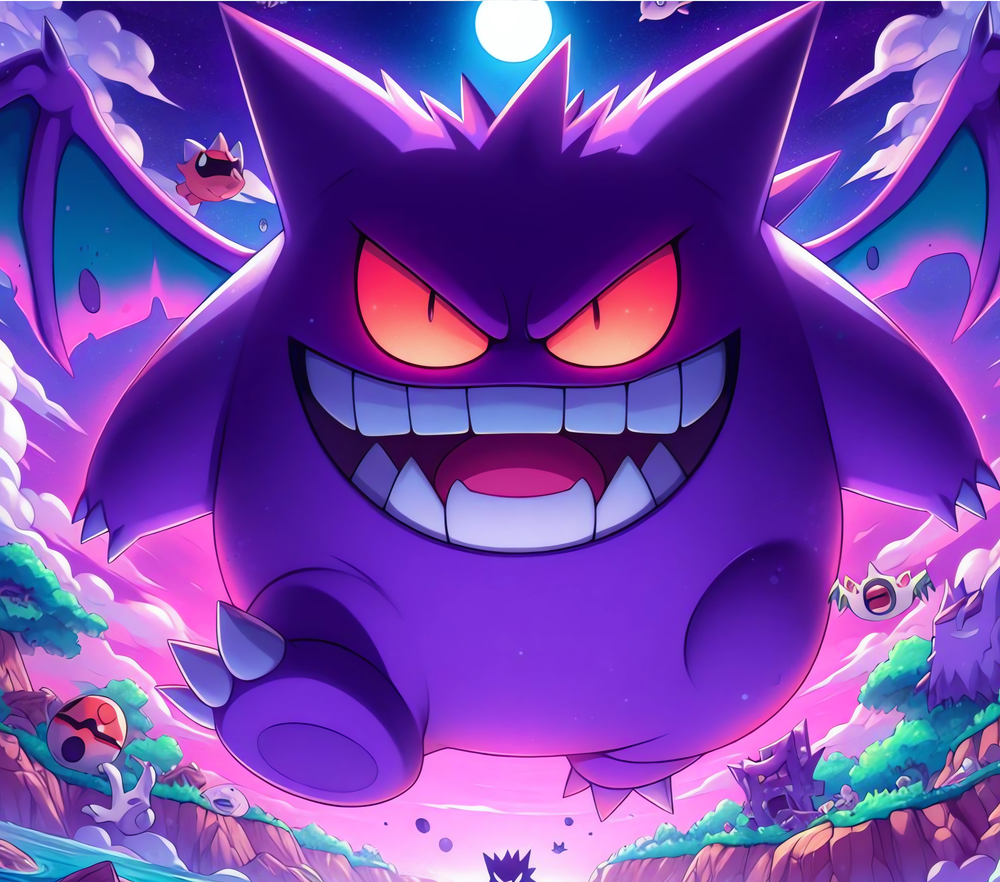 20oz tumbler Gengar