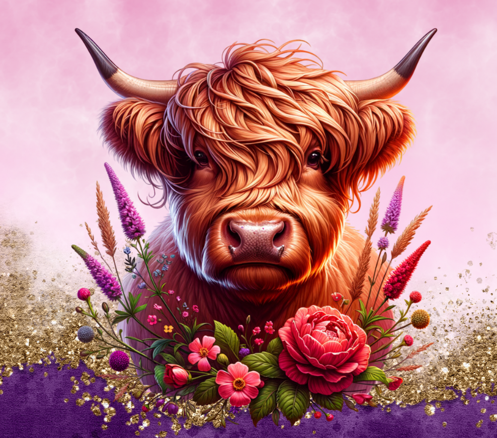 Highland Cow Design 03