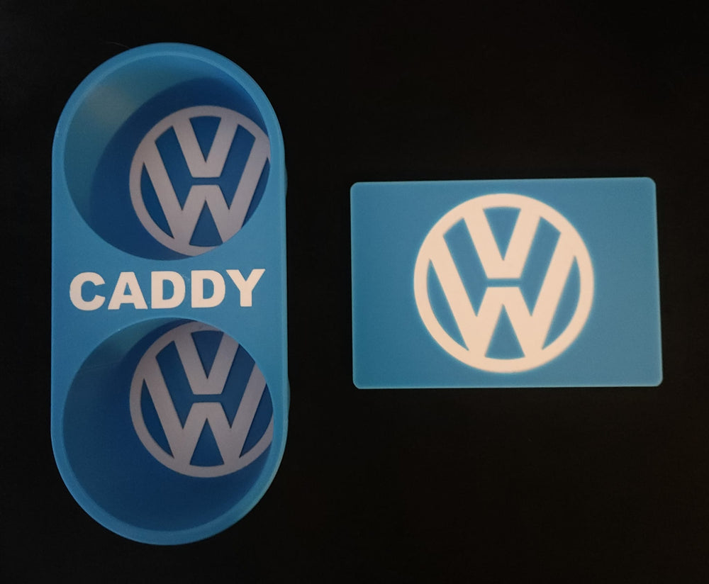 Caddy Cupholder + Coin Tray