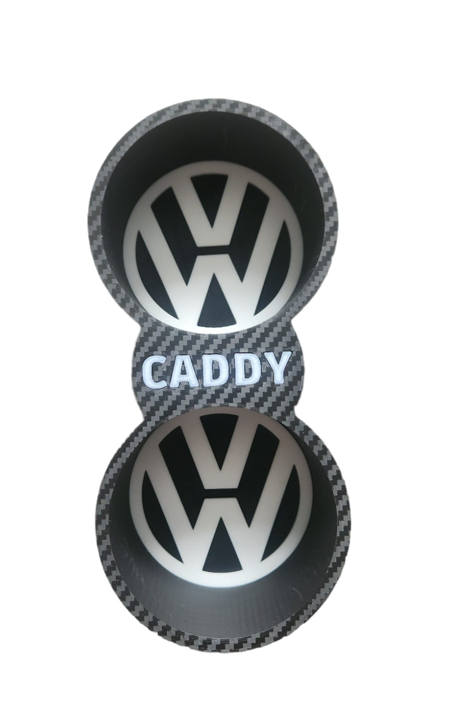 Touran Cupholder - Carbon Fibre Effect