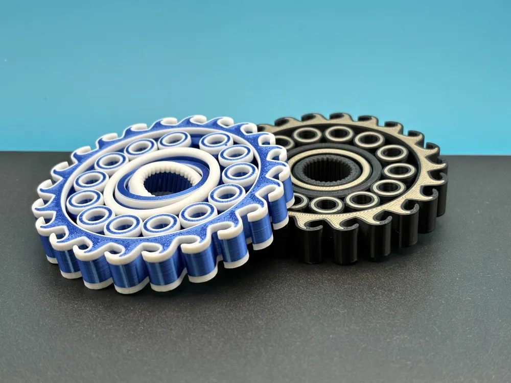 "Wave" Gyro Fidget Spinner