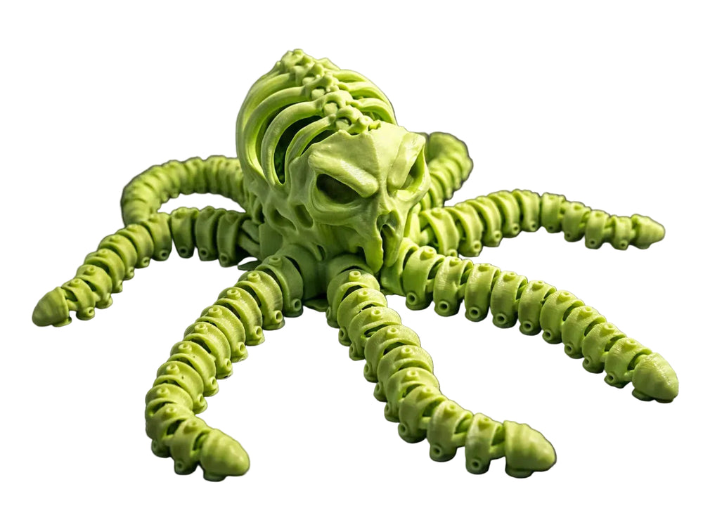 Skeleton Octopus 3D Printed Fidget Toy | DS Customs