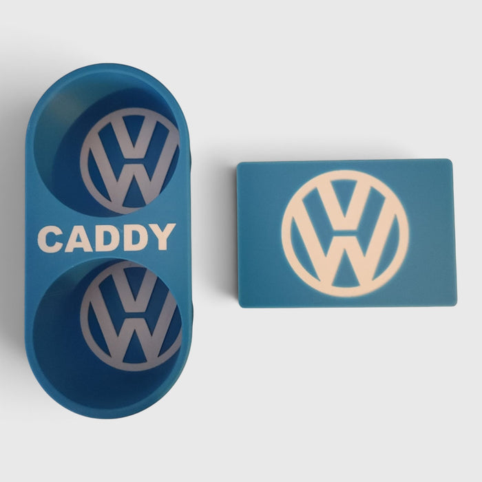 VW Caddy Cupholder + Coin Tray | 3D Printed | DS Customs
